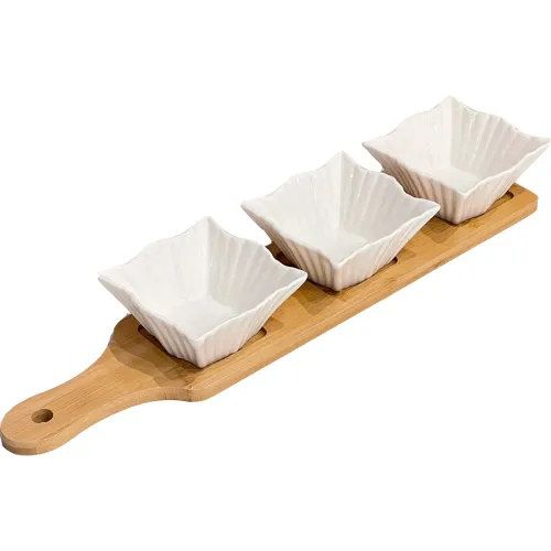ICHIMATSU Varios modelo Set X 3 Salseras 9x9x4.5 Cm C/Base Mad Caja Regalo S-140 varios 2025100923073073857  