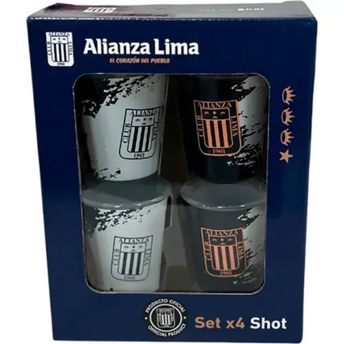 Global America Set De Shots X4 Alianza Lima