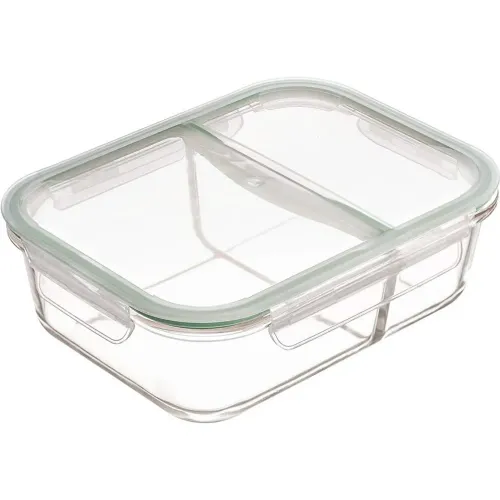 REY Varios modelo Taper Refractario Rectang. 1100 Ml 2 Div (19.7x14.7x6.6 Cm) Hl1040-L varios 2025100923073073908  
