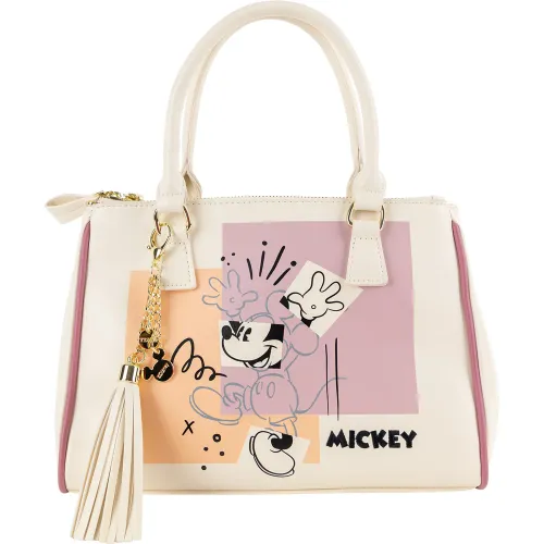 TIZZA  de Mujer modelo Cartera Mickey Pu Rectangulos mujer 2025101023251116301