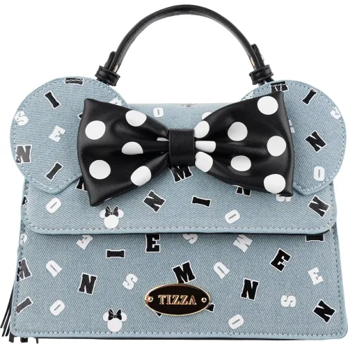 TIZZA Celeste de Mujer modelo Morral Minnie Jean Bow celestes mujer 2025101023251116325  
