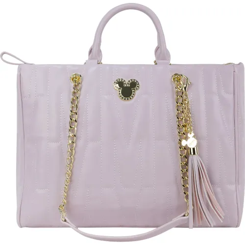 TIZZA  de Mujer modelo Cartera Mickey Pu Dije Quilted lilas mujer 2025101023251116334
