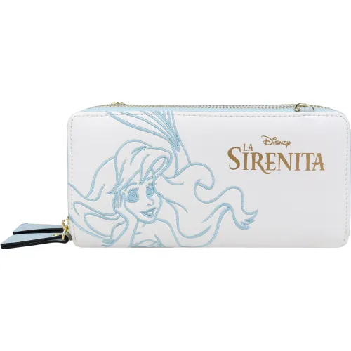 TIZZA  de Mujer modelo Billetera Princesas Pu La Sirenita Outlines mujer 2025101023251116340