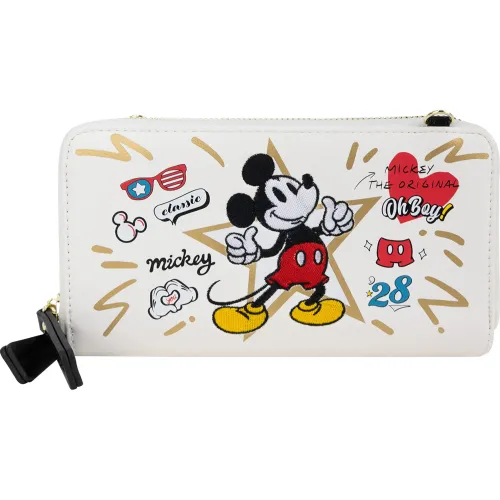 TIZZA Marfil de Mujer modelo Billetera Mickey Pu Oh Boy huesos mujer 2025101023251116343  