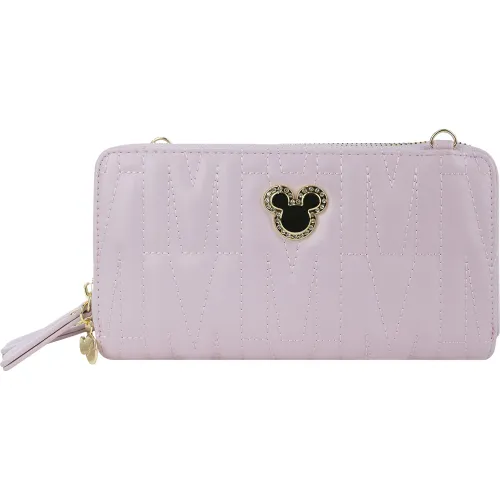 TIZZA  de Mujer modelo Billetera Mickey Pu Dije Quilted lilas mujer 2025101023251116361  