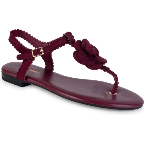 MARIE CLAIRE Morado de Mujer modelo Sandalias Casuales Mujer Camelia vinos mujer 2025101315325556932 PU TPR