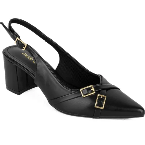 MARIE CLAIRE Negro de Mujer modelo Sandalias Sling Back De Vestir Mujer Burdeos negros mujer 2025101315325557316 PU TPR