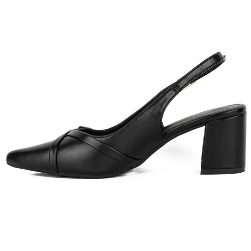 MARIE CLAIRE Sandalias Sling Back De Vestir Mujer Burdeos