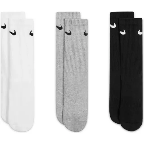 Nike Medias Largas Niños Performance Cushioning Crew - 3 Pares