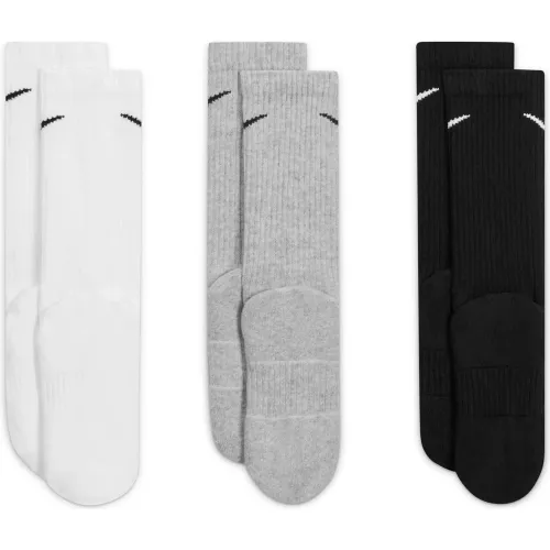 Nike Medias Largas Niños Performance Cushioning Crew - 3 Pares