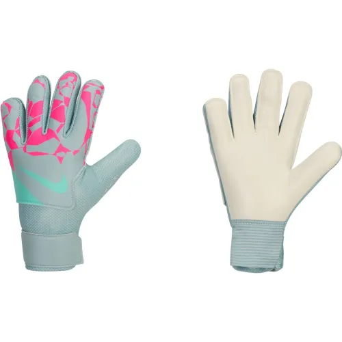 Nike Celeste modelo Guantes Arquero Futbol Juvenil Goalkeeper Match Jr celestes rosados 2025101316314277283