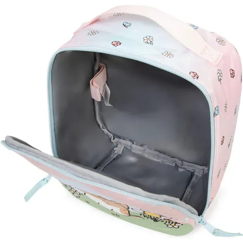 PORTA Lonchera Niña Anny Kitty Flowers