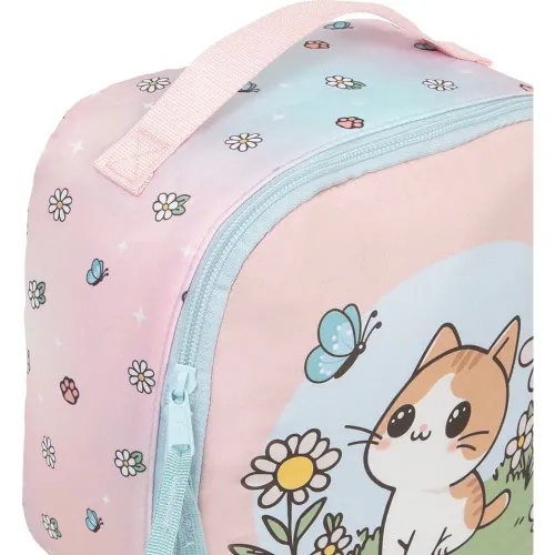 PORTA Lonchera Niña Anny Kitty Flowers