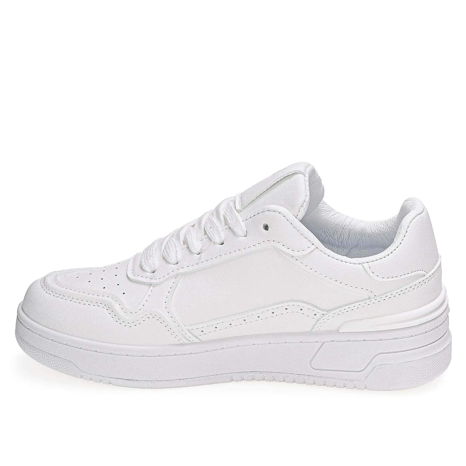 Zapatilla Just4U Dama Z Miley color blanco | Platanitos