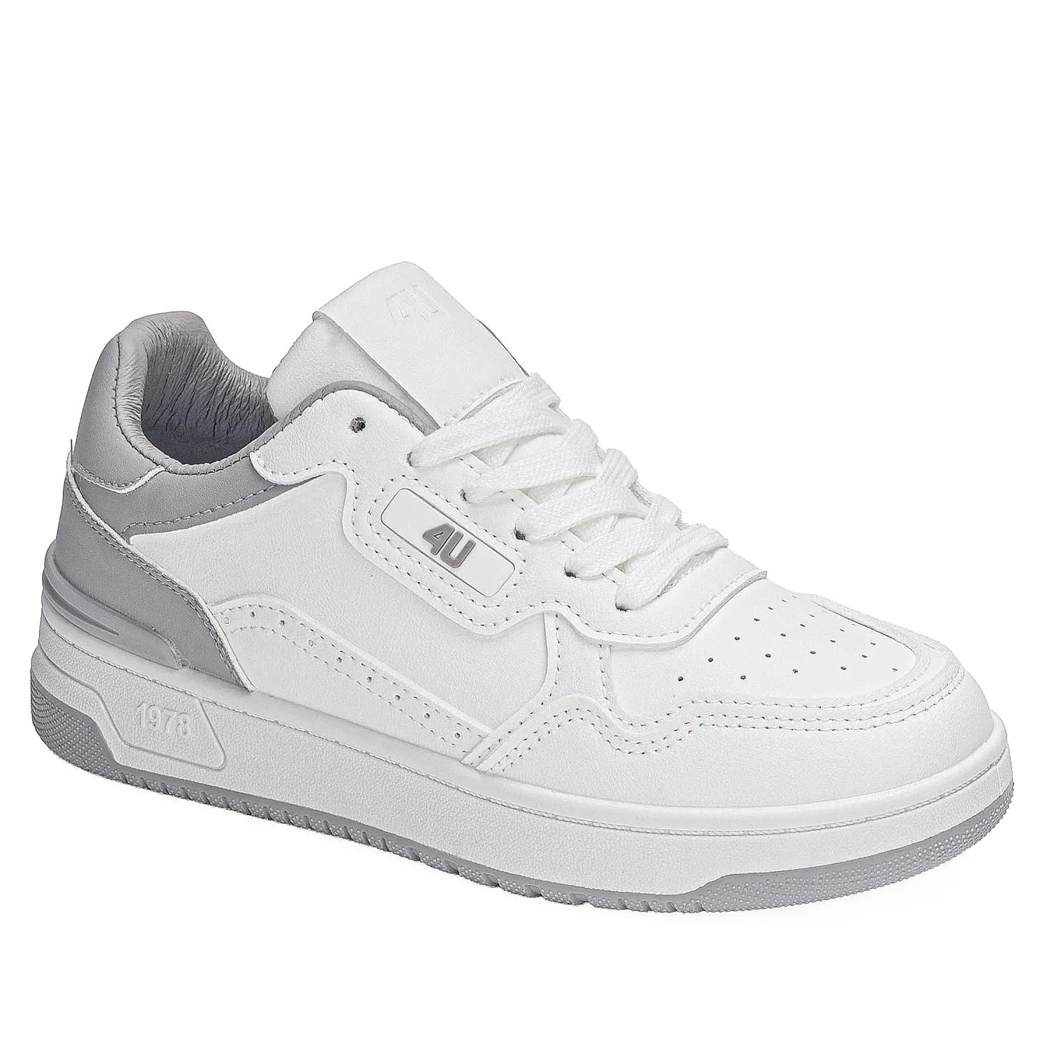 Just4u Zapatilla Just4U Dama Z Miley color blanco / gris | Platanitos