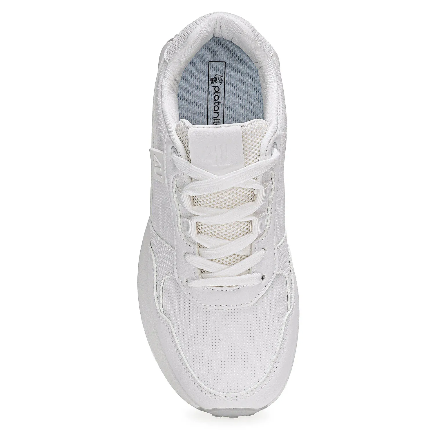 Zapatilla Just4U Dama Z Clea color blanco | Platanitos