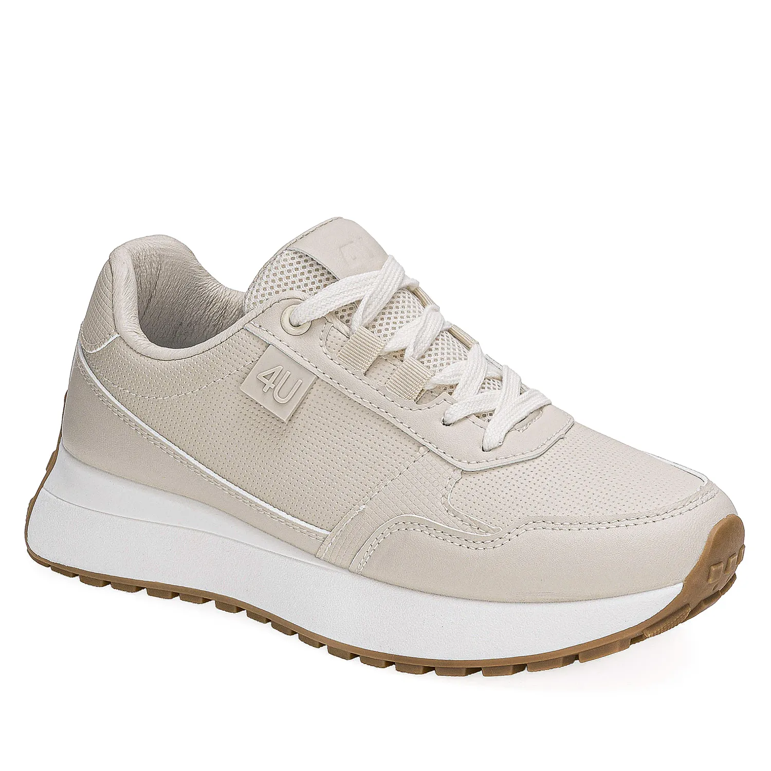 Just4u Zapatilla Just4U Dama Z Clea color beige | Platanitos