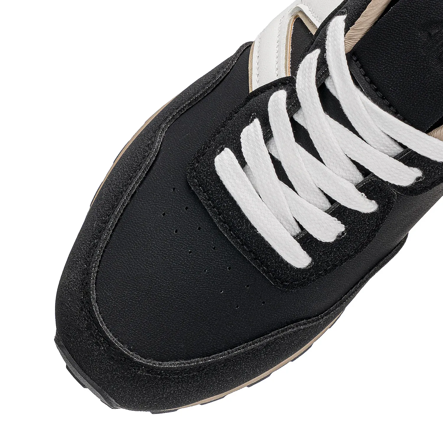 Zapatilla Just4U Dama Z Zariña color negro | Platanitos