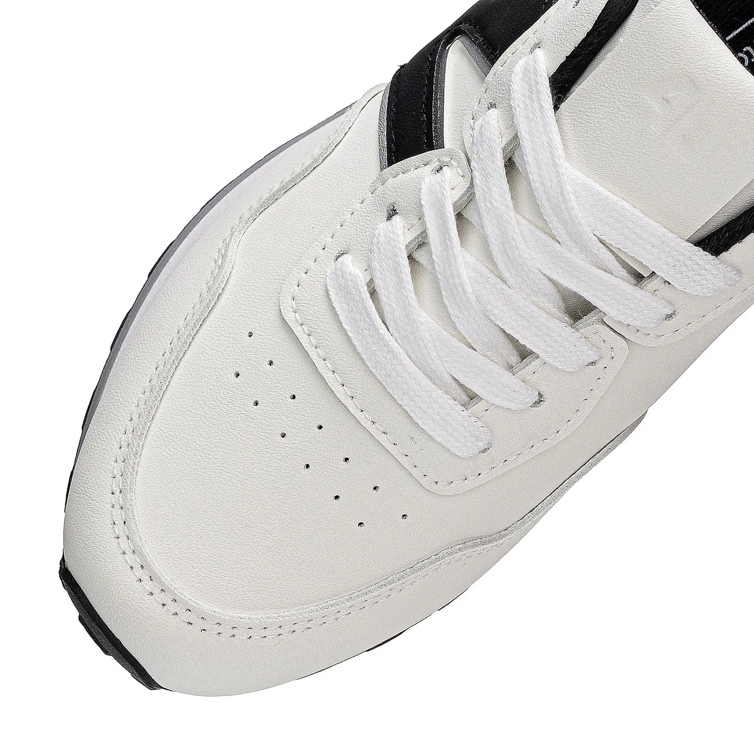 Zapatilla Just4U Dama Z Zariña color blanco / negro | Platanitos