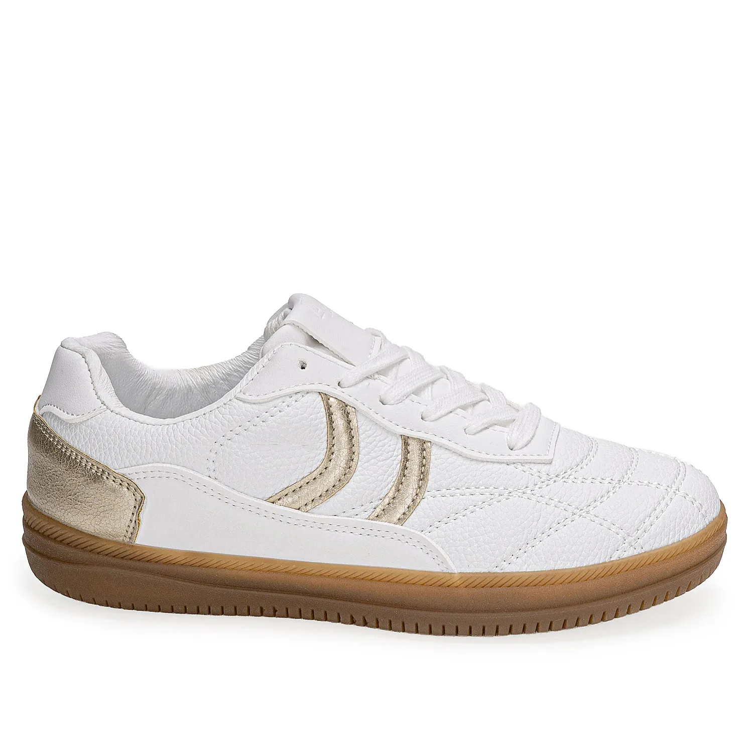 Zapatilla Just4U Dama Z Alisson color blanco | Platanitos