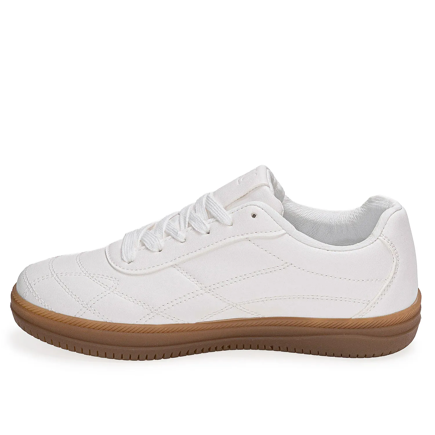 Zapatilla Just4U Dama Z Sharpey color blanco | Platanitos