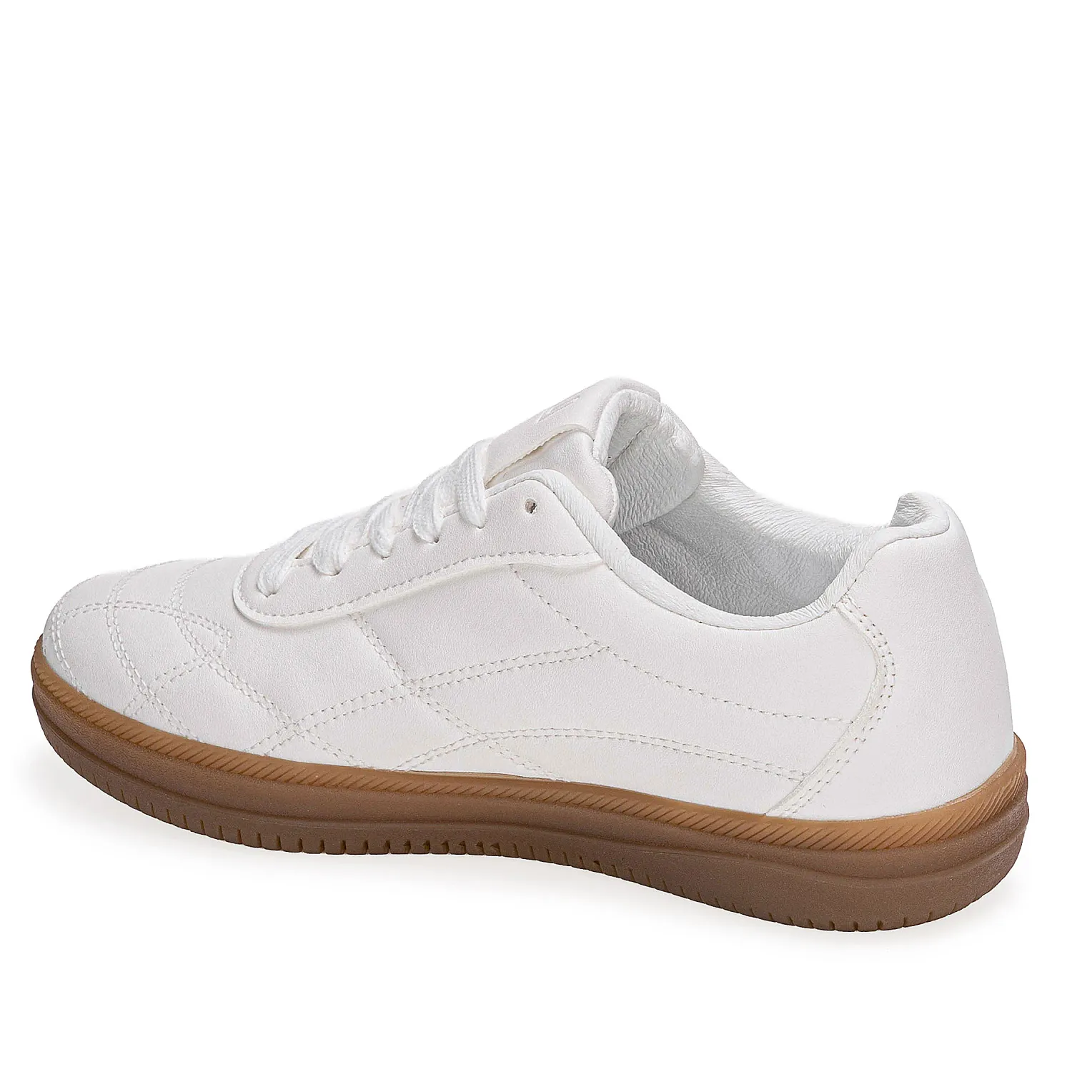 Zapatilla Just4U Dama Z Sharpey color blanco | Platanitos