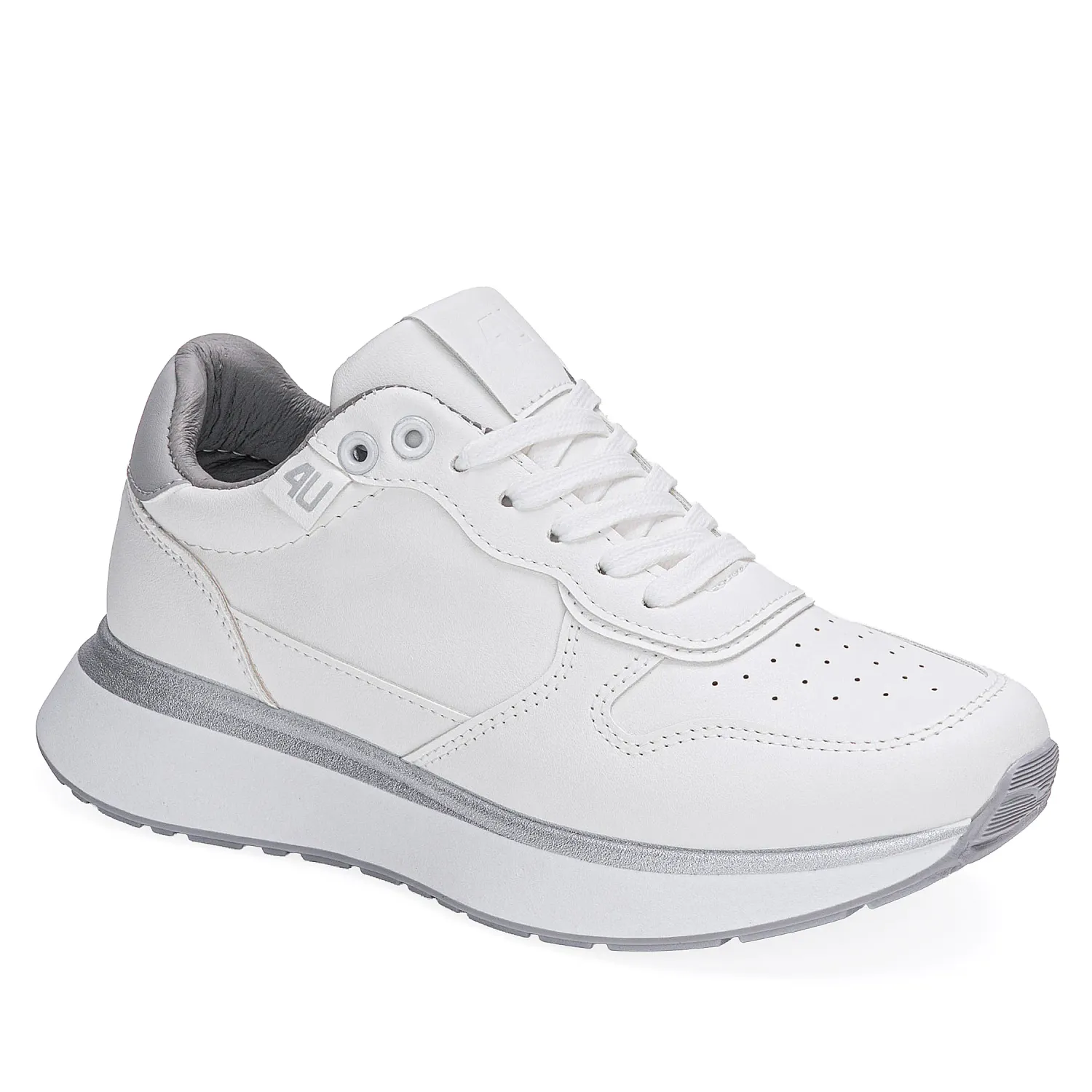 Zapatilla Just4U Dama Z Marjo color blanco | Platanitos