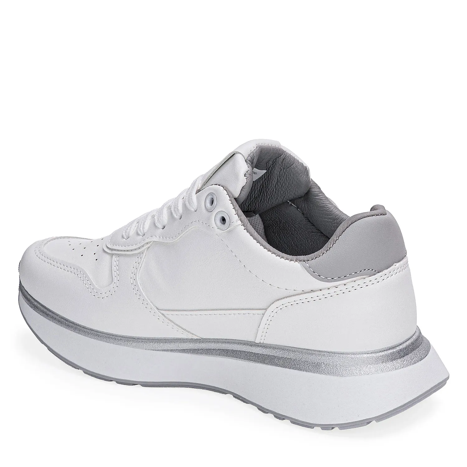Zapatilla Just4U Dama Z Marjo color blanco | Platanitos