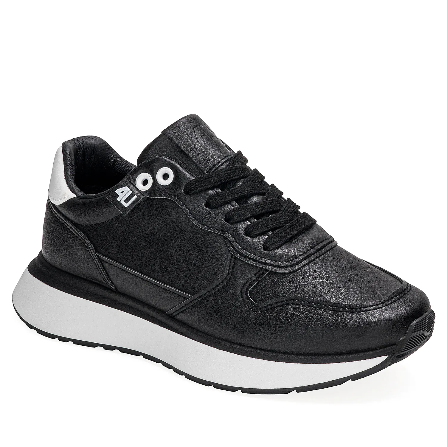 Zapatilla Just4U Dama Z Marjo color negro | Platanitos
