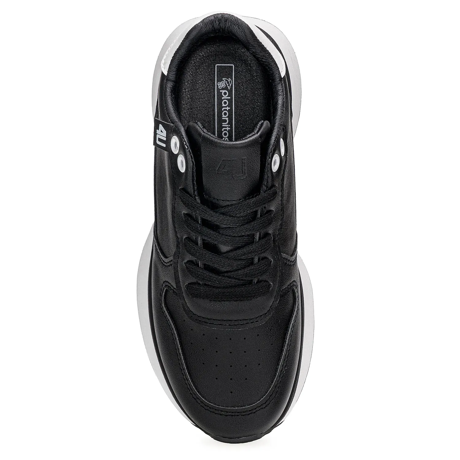 Zapatilla Just4U Dama Z Marjo color negro | Platanitos