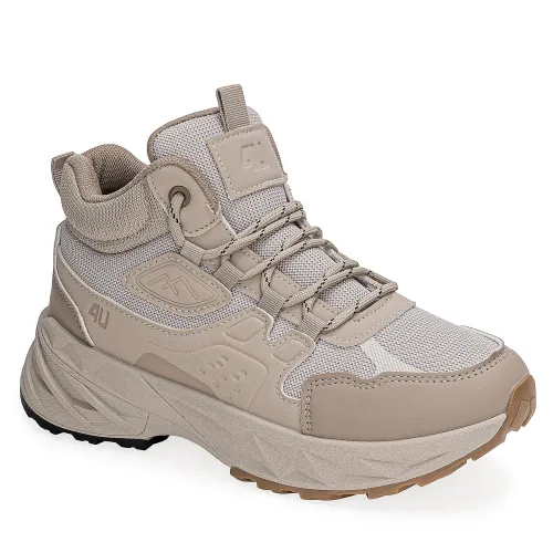 Platanitos Beige de Mujer modelo Botin Dama Bt Oreana sintéticos mujer 2025101413290002010 Sintético Sintético