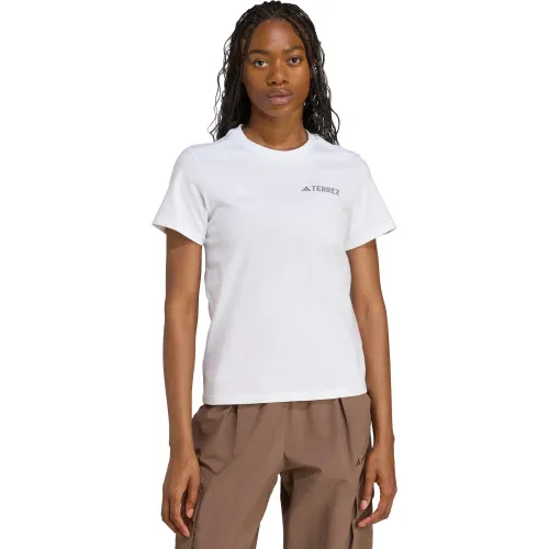 Mujer adidas Blanco Polo Outdoor Mujer Tx Mountain Tee Terrex