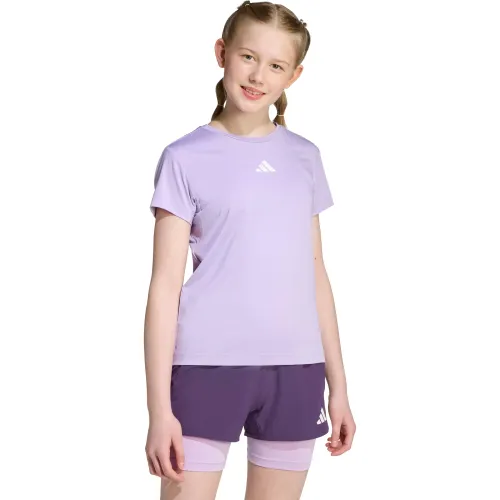 Niño adidas Morado Polo Deportivo Juvenil Jg Gt Pz Tee Climacool