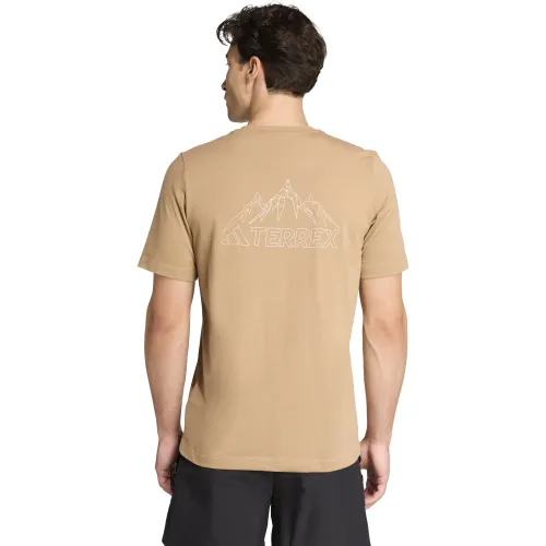 adidas Polo Outdoor Hombre Tx Mountain Tee Terrex