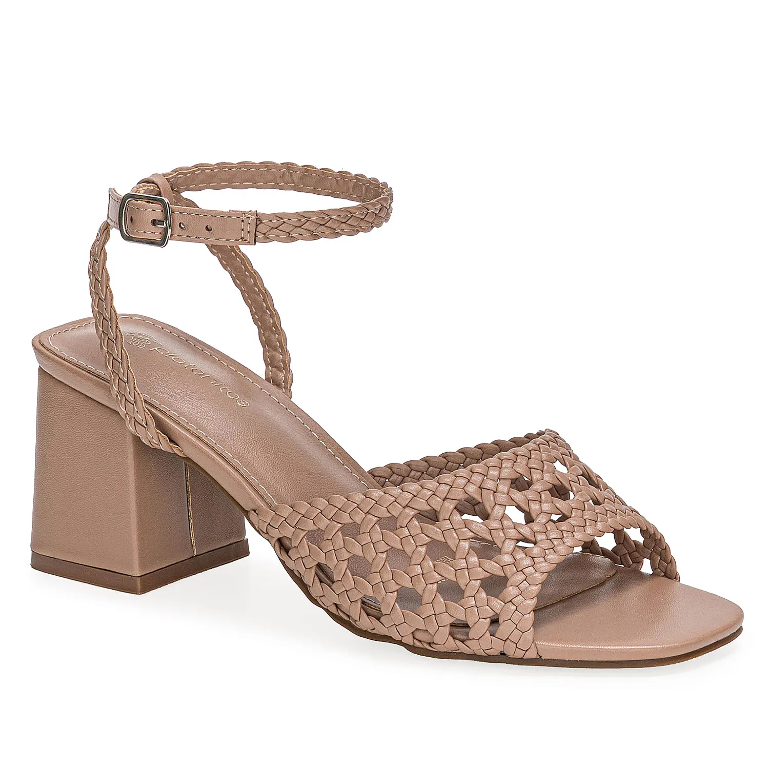 Sandalia Platanitos Dama Sv Alissa color beige oscuro | Platanitos