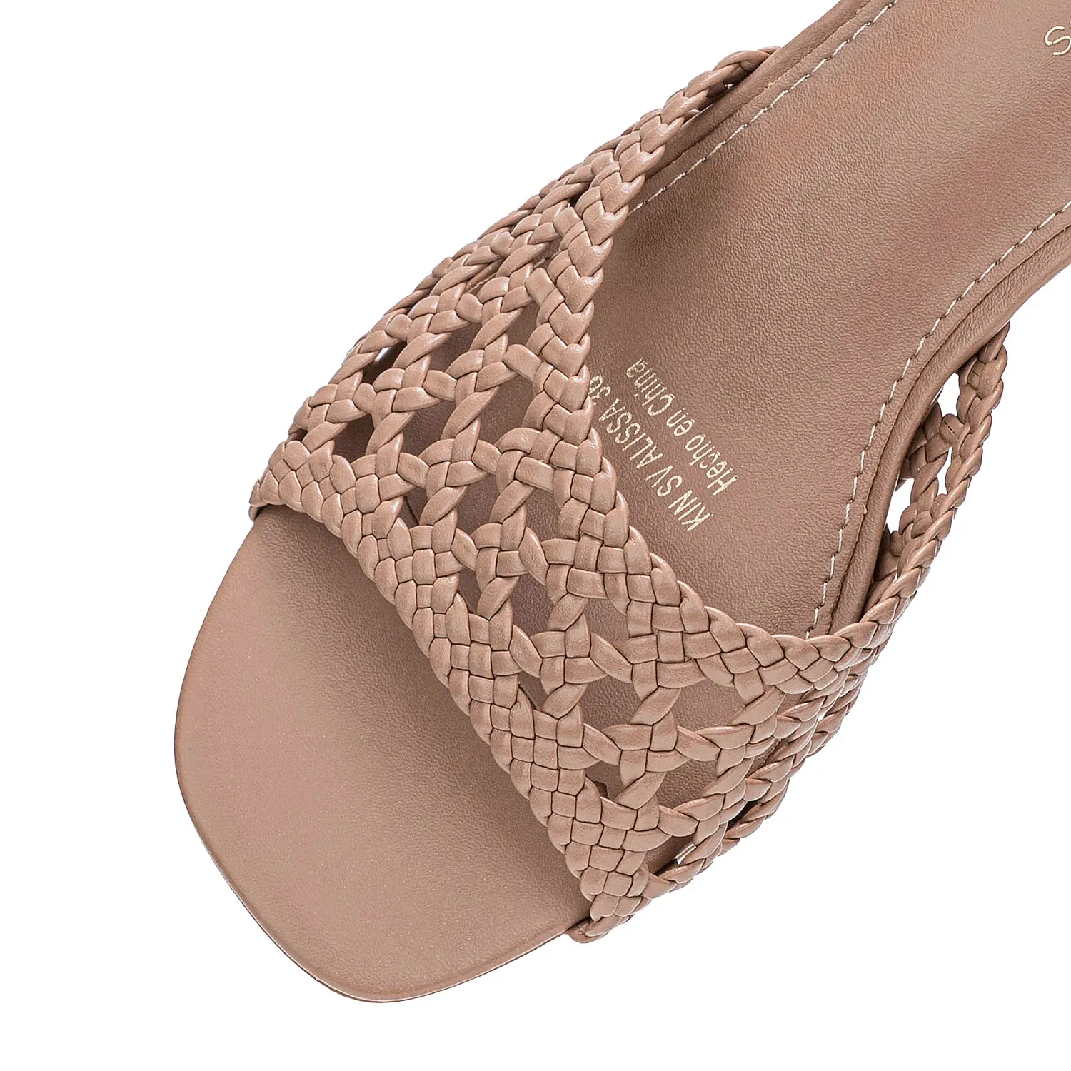 Sandalia Platanitos Dama Sv Alissa color beige oscuro | Platanitos