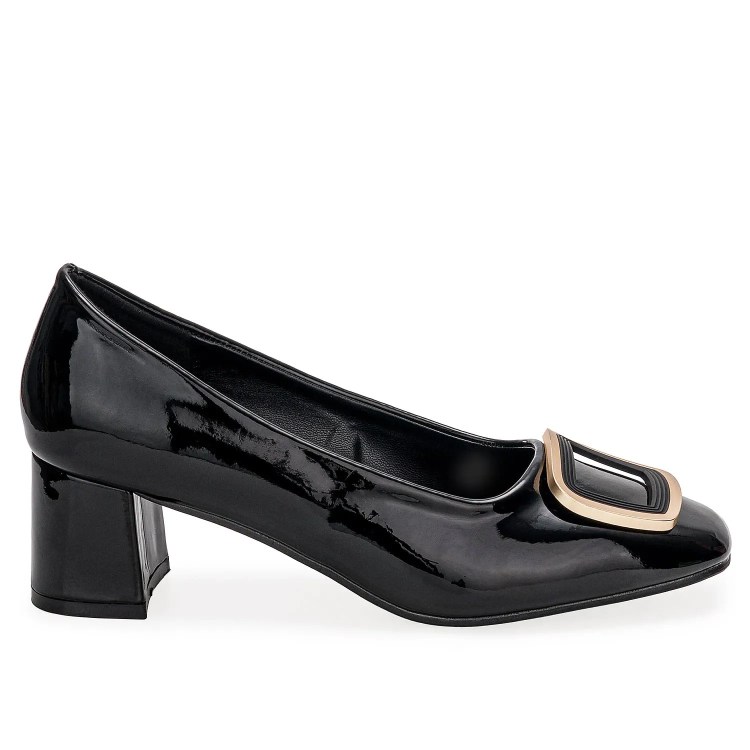 Calzado Platanitos Vestir Dama Cv Hurrem color negro | Platanitos