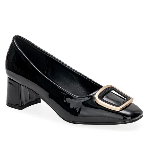 Platanitos Negro de Mujer modelo Calzado Vestir Dama Cv Hurrem negros sintéticos mujer 2025101514181627783 Sintético Sintético