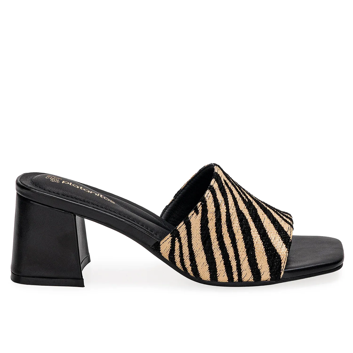 Sandalia Platanitos Dama Sv Nurbanu color zebra | Platanitos