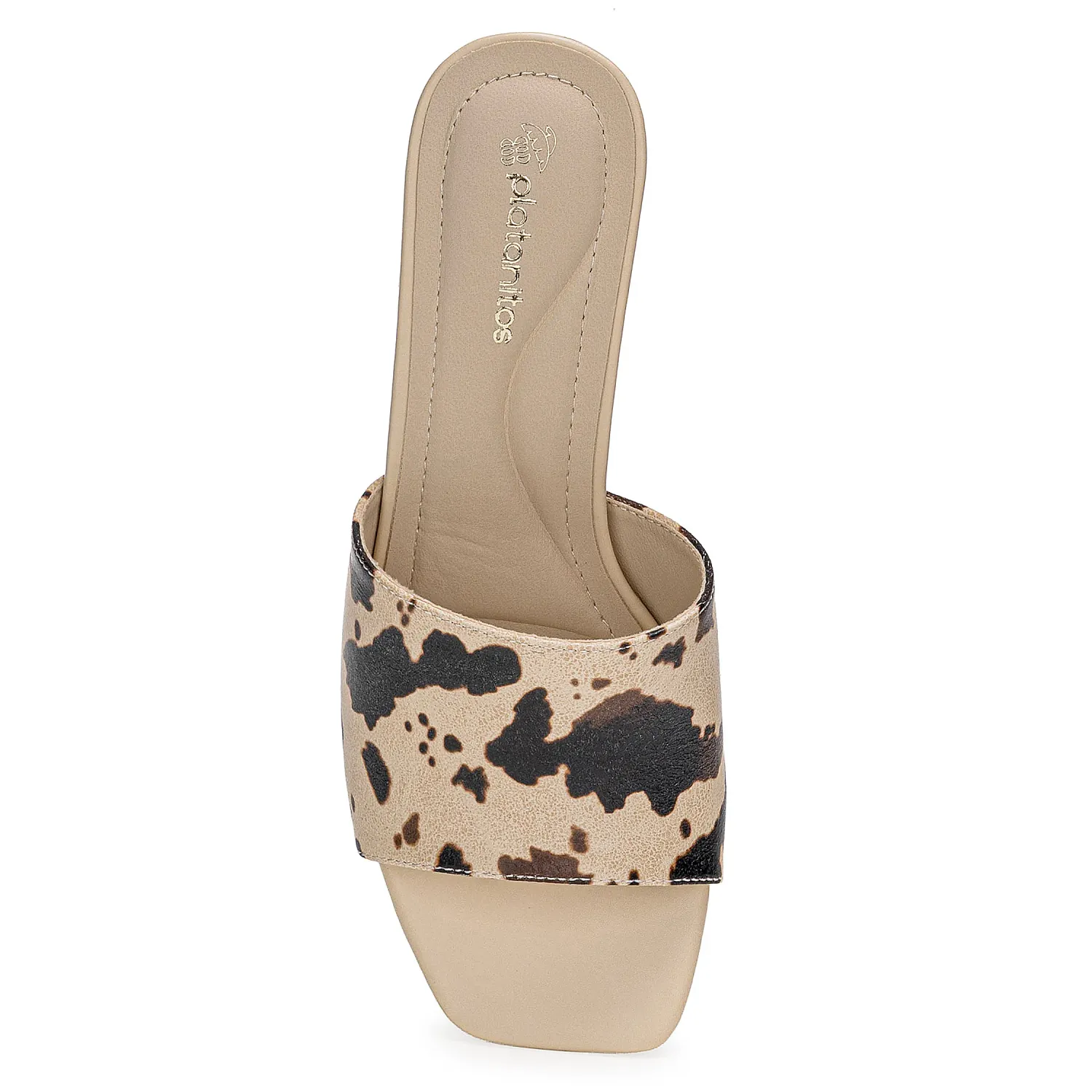 Sandalia Platanitos Dama Sv Nurbanu color cow print | Platanitos