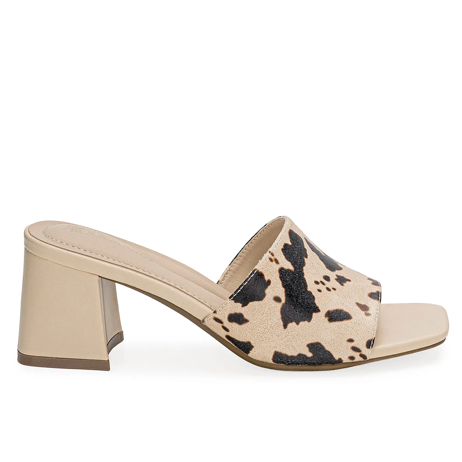 Sandalia Platanitos Dama Sv Nurbanu color cow print | Platanitos