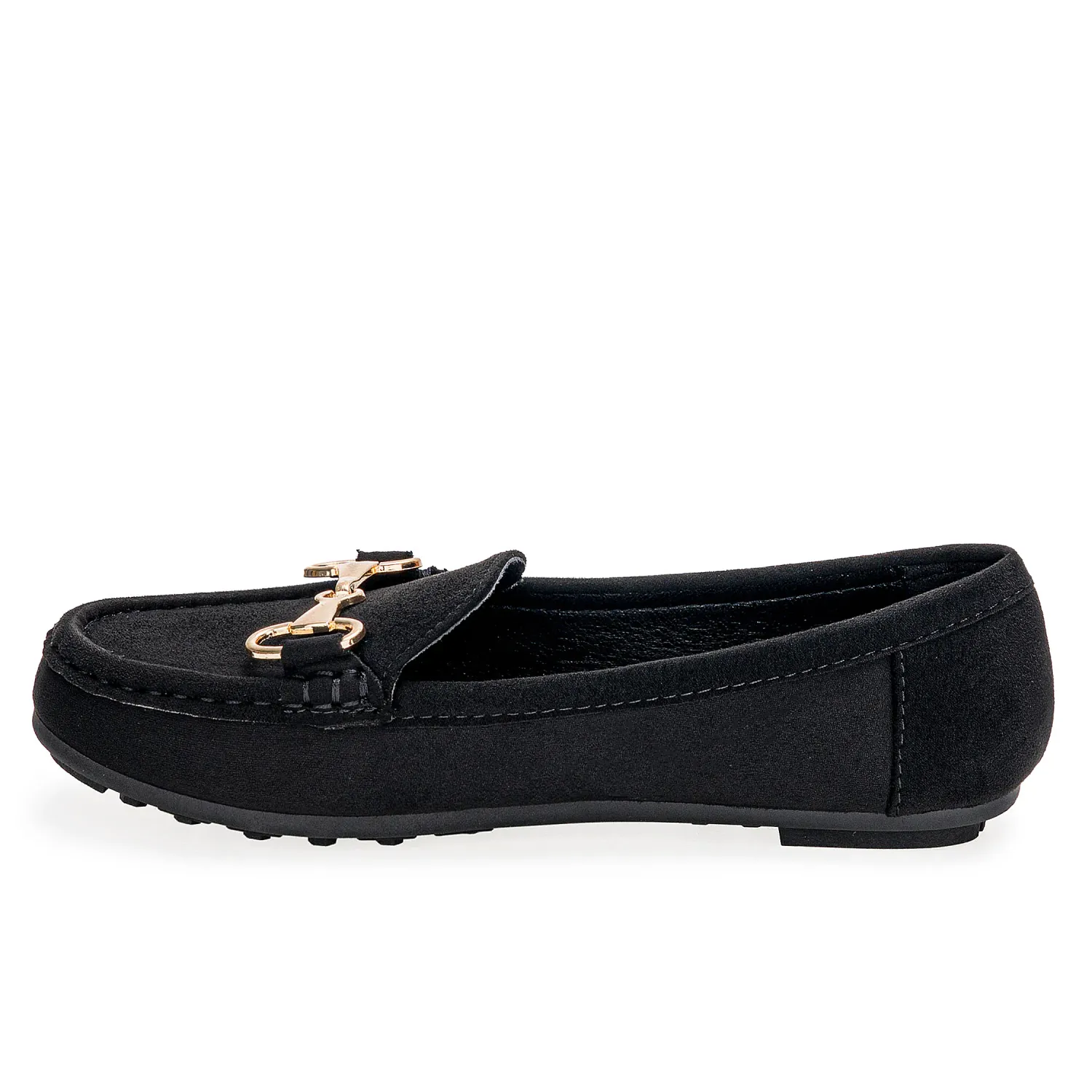 Mocasin Platanitos Dama M Safiye color negro | Platanitos