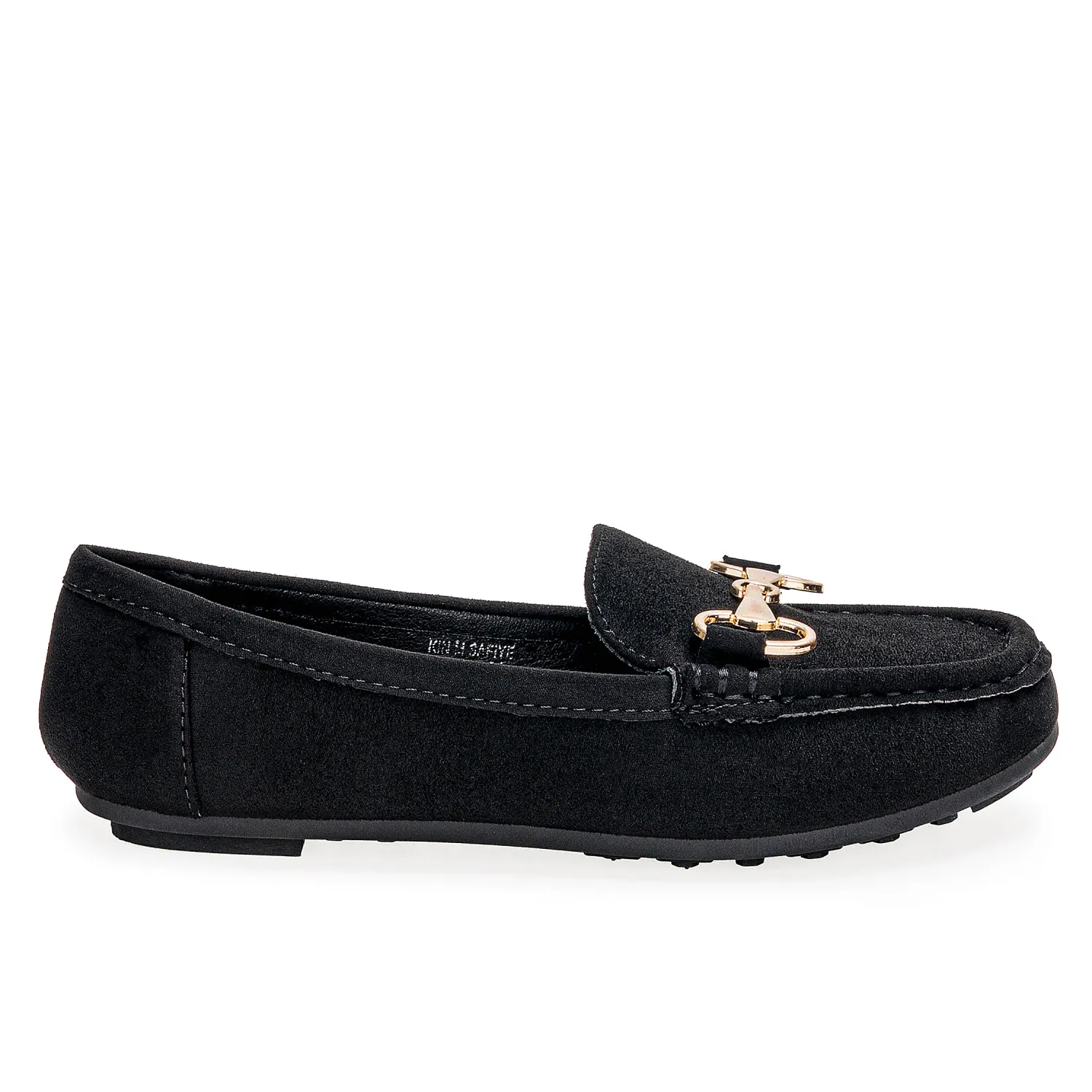 Mocasin Platanitos Dama M Safiye color negro | Platanitos