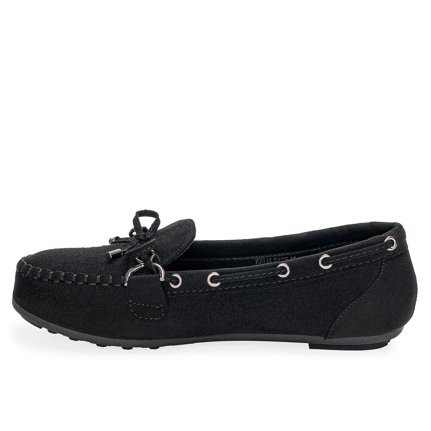 Mocasin Platanitos Dama M Ayse color negro | Platanitos