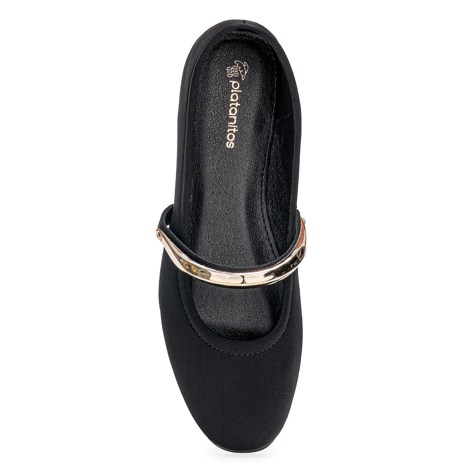 Calzado Platanitos Dama Ch Hatice color negro | Platanitos