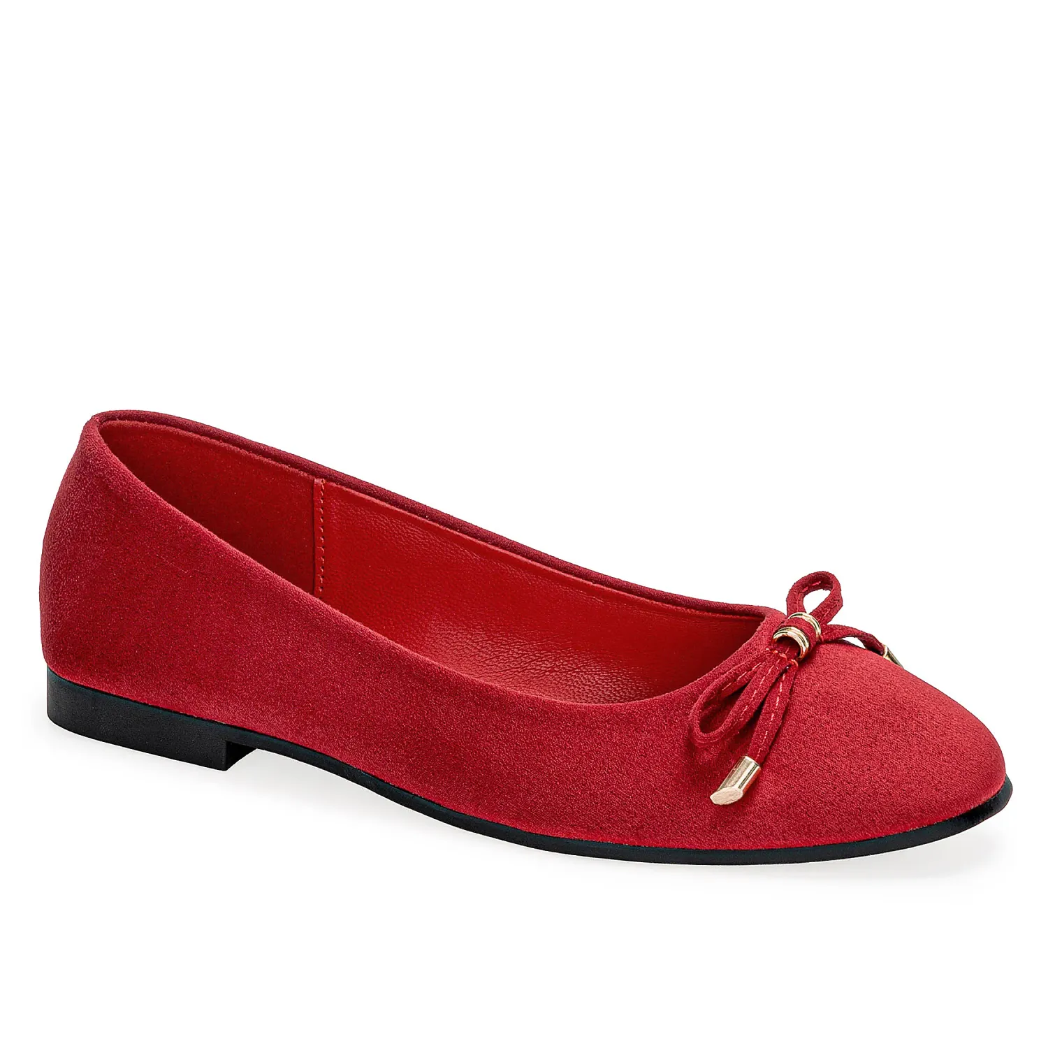 Calzado Platanitos Dama Ch Fatma color rojo | Platanitos