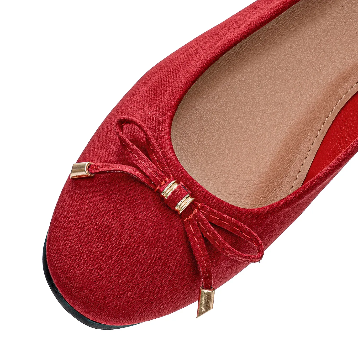 Calzado Platanitos Dama Ch Fatma color rojo | Platanitos