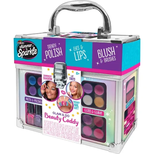CRAZ-ART Kit De Maquillaje + Esmaltes Para Uñas - Para Niñas