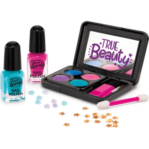 CRAZ-ART Kit De Maquillaje + Esmaltes Para Uñas - Para Niñas