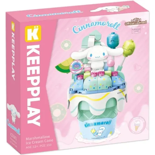 Hello Kitty Figura Armable Cono Helado - Hello Kitty & Friends